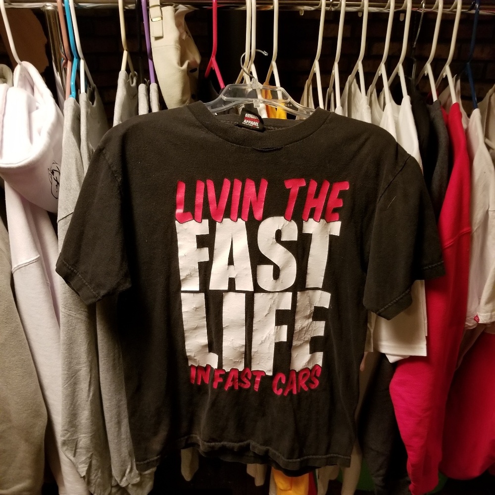 EatSleepRace Livin The FAST LIFE In Fast Cars! Tee